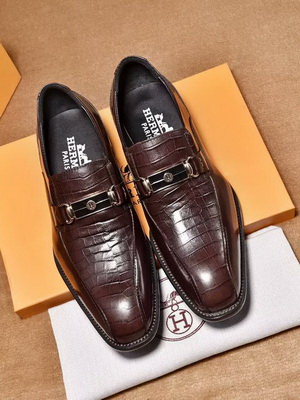 Hermes Business Men Shoes--005